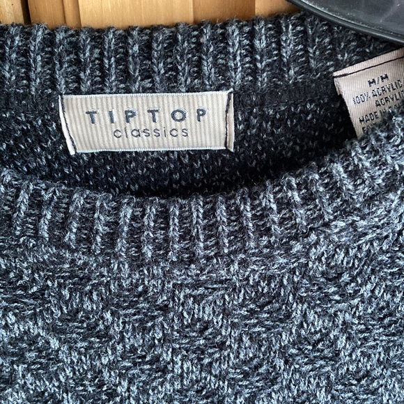 Gray Acrylic Sweater - Picture 3 of 4